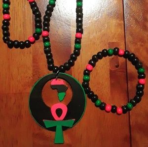 Necklaces, Bracelets, and Earrings